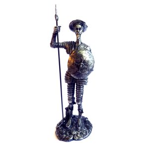 Quijote Con lanza Plata