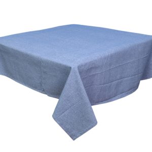 Mantel Cuadrado Celeste