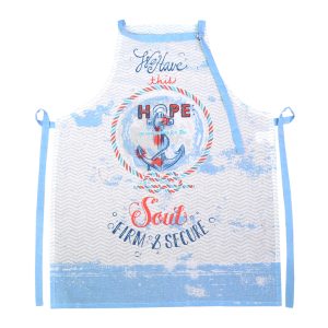 Delantal De Cocina Celeste