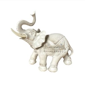 Elefante Mediano Blanco